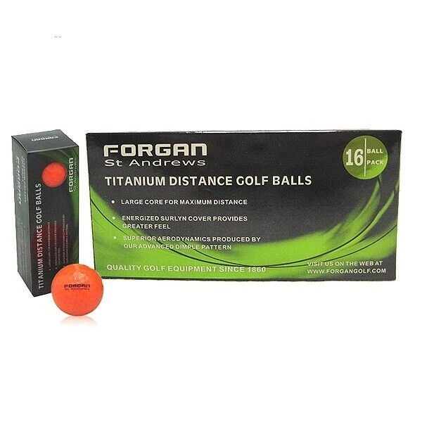 160 Forgan Of St Andrews ORANGE TT Distance Golf Balls 3 160 Forgan Of St Andrews ORANGE TT Distance Golf Balls