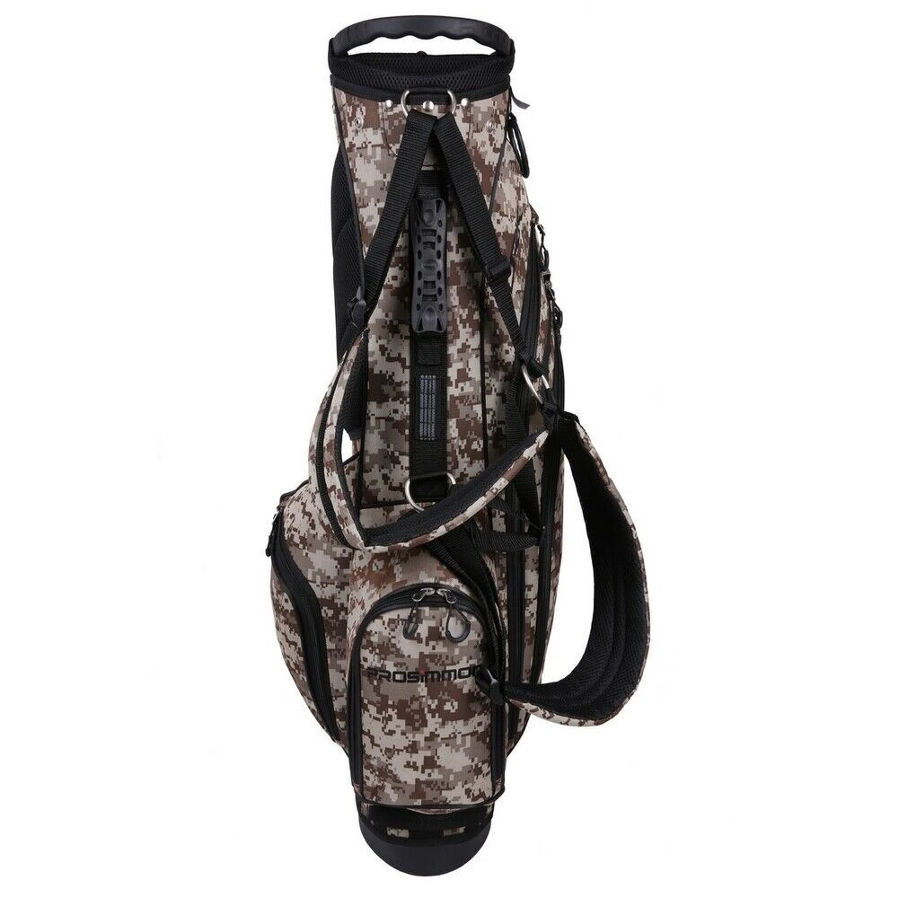 Prosimmon Golf DRK 7" Lightweight Golf Stand Bag With Dual Straps Camo 5 Prosimmon Golf DRK 7" Lightweight Golf Stand Bag With Dual Straps Camo - Image 3