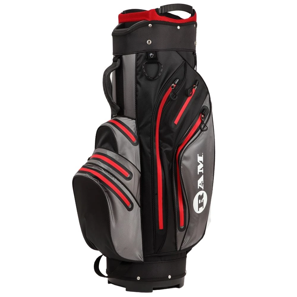 Ram Golf Waterproof Cart Bag - 14 Way Club Dividers 4 Ram Golf Waterproof Cart Bag - 14 Way Club Dividers - Image 2