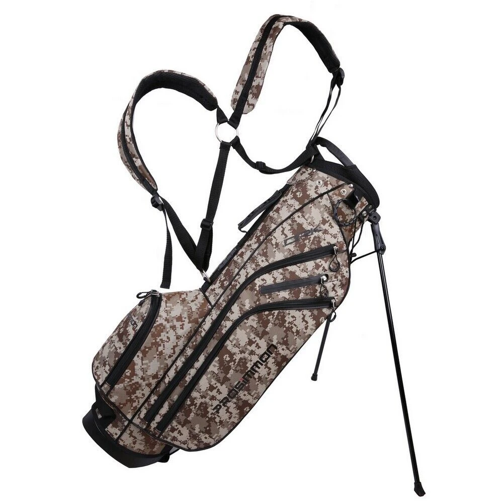 Prosimmon Golf DRK 7" Lightweight Golf Stand Bag With Dual Straps Camo 3 Prosimmon Golf DRK 7" Lightweight Golf Stand Bag With Dual Straps Camo