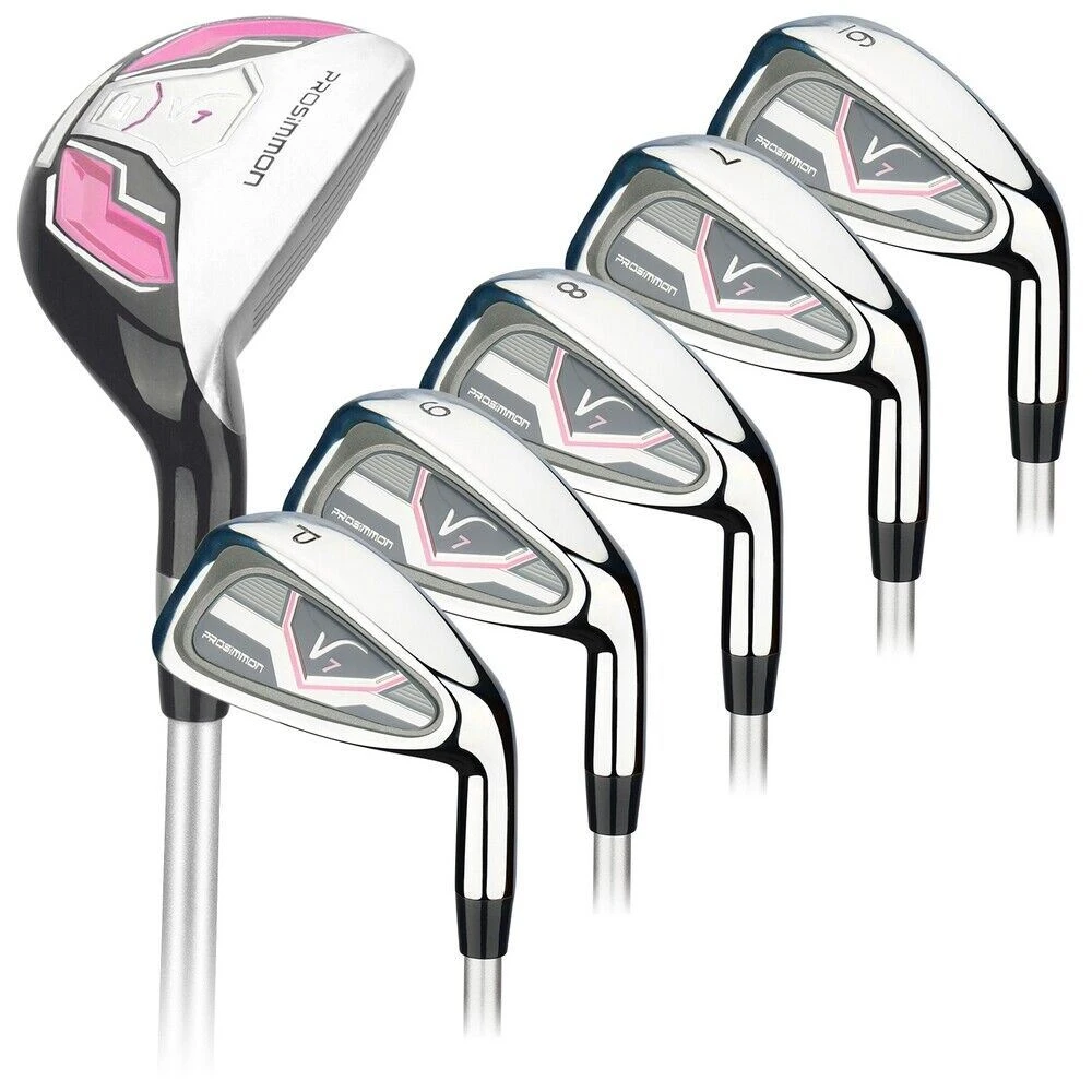 Prosimmon Golf V7 All Graphite Iron Set, Ladies Right Hand 3 Prosimmon Golf V7 All Graphite Iron Set, Ladies Right Hand
