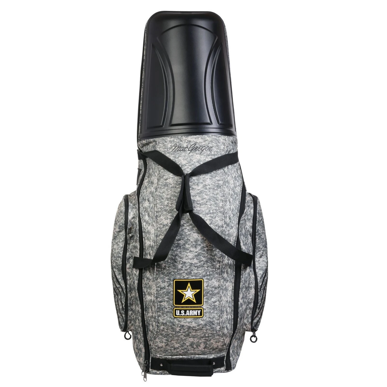 US Army By MacGregor Golf Hard Top Shell Padded Travel Cover With Wheels, Camo 3 US Army By MacGregor Golf Hard Top Shell Padded Travel Cover With Wheels, Camo