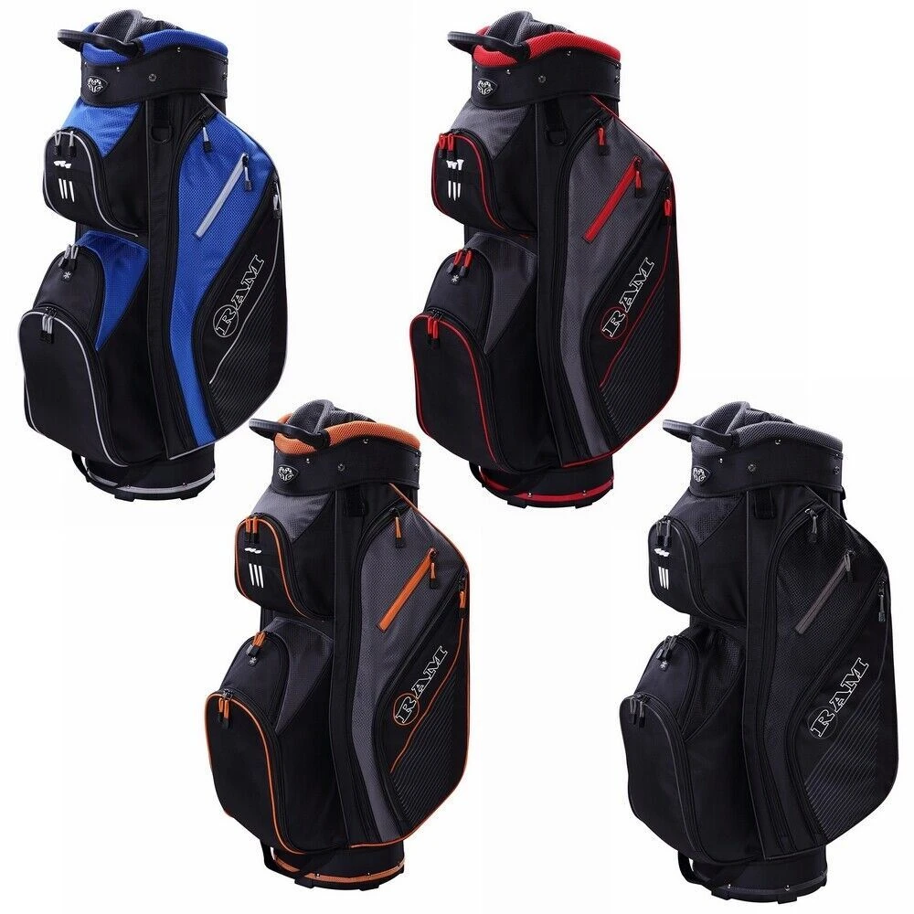 Ram Golf Lightweight Cart Bag With 14 Way Full Length Dividers 3 Ram Golf Lightweight Cart Bag With 14 Way Full Length Dividers
