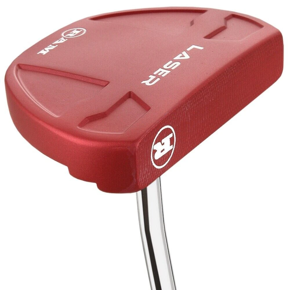 Ram Golf Laser Red Milled Face Mallet Putter 3 Ram Golf Laser Red Milled Face Mallet Putter