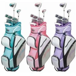 GolfGirl FWS3 Ladies Petite Golf Clubs Set With Cart Bag, All Graphite, Right Hand
