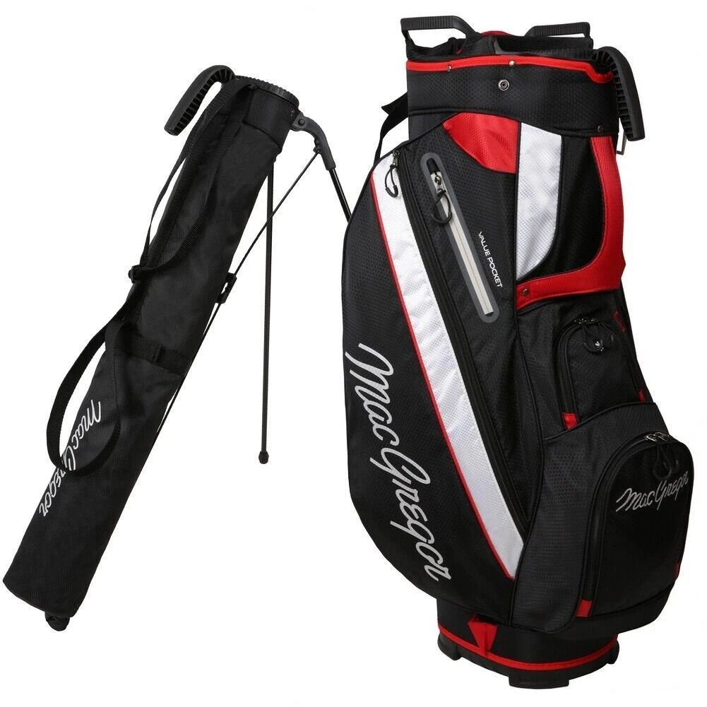 MacGregor Golf Tourney 2-in-1 Cart Bag With Removable Carry/Stand Bag 3 MacGregor Golf Tourney 2-in-1 Cart Bag With Removable Carry/Stand Bag