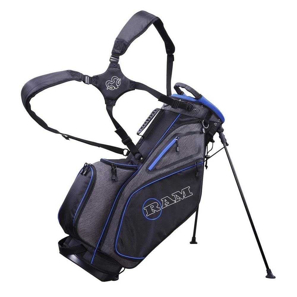 Ram Golf Premium Tour Golf Stand/Carry Bag 4 Ram Golf Premium Tour Golf Stand/Carry Bag - Image 2