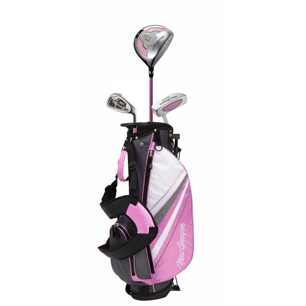 MacGregor Golf DCT Junior Girl Golf Clubs Set With Bag, Right Hand Ages 3-5 3 MacGregor Golf DCT Junior Girl Golf Clubs Set With Bag, Right Hand Ages 3-5