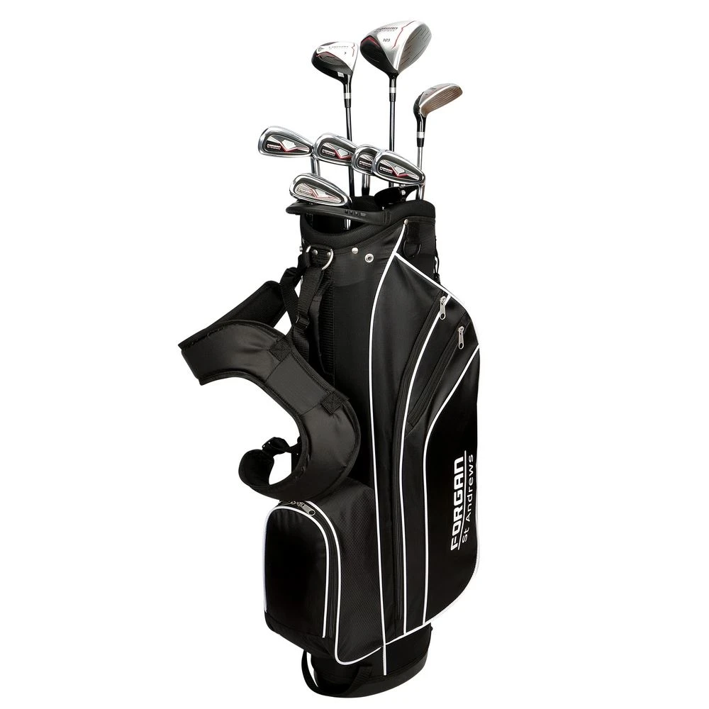 Forgan F100 +1 Inch Golf Clubs Set With Bag, Graphite/Steel, Mens Right Hand 3 Forgan F100 +1 Inch Golf Clubs Set With Bag, Graphite/Steel, Mens Right Hand