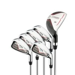 Forgan Of St Andrews F100 Iron Set With Hybrid, Mens Left Hand, Steel Shafts