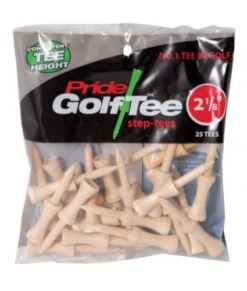 Unknown Pride Step Down Tees 2 1/8" Natural, 25ct. Tees