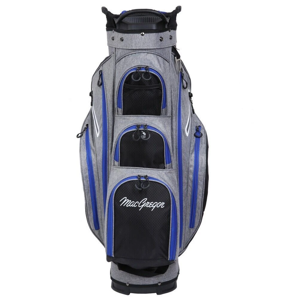 MacGregor Golf Mac 2.0 Heather Cart Bag With 14 Full Length Dividers 6 MacGregor Golf Mac 2.0 Heather Cart Bag With 14 Full Length Dividers - Image 4