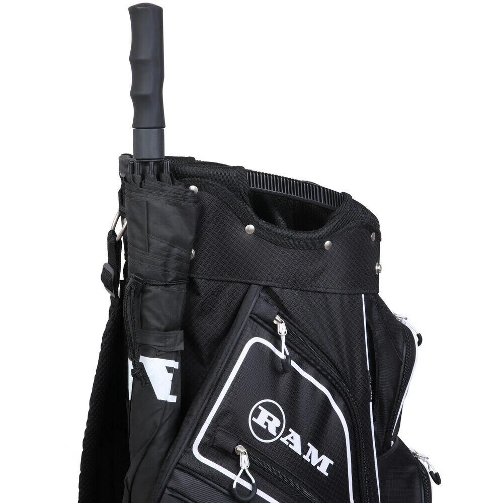 Ram Golf Accubar Cart Bag With 14 Way Full Length Divider System 9 Ram Golf Accubar Cart Bag With 14 Way Full Length Divider System - Image 7