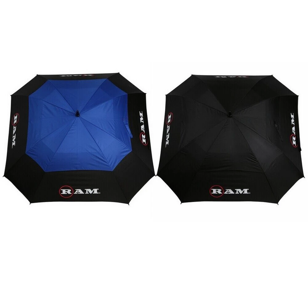 2 Pack Ram FX Tour Premium 64" Extra Large Square Golf Umbrellas 4 2 Pack Ram FX Tour Premium 64" Extra Large Square Golf Umbrellas - Image 2