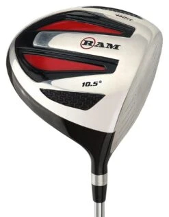 Ram Golf SGS 460cc Driver - Mens Right Hand - Headcover Included - Steel Shaft