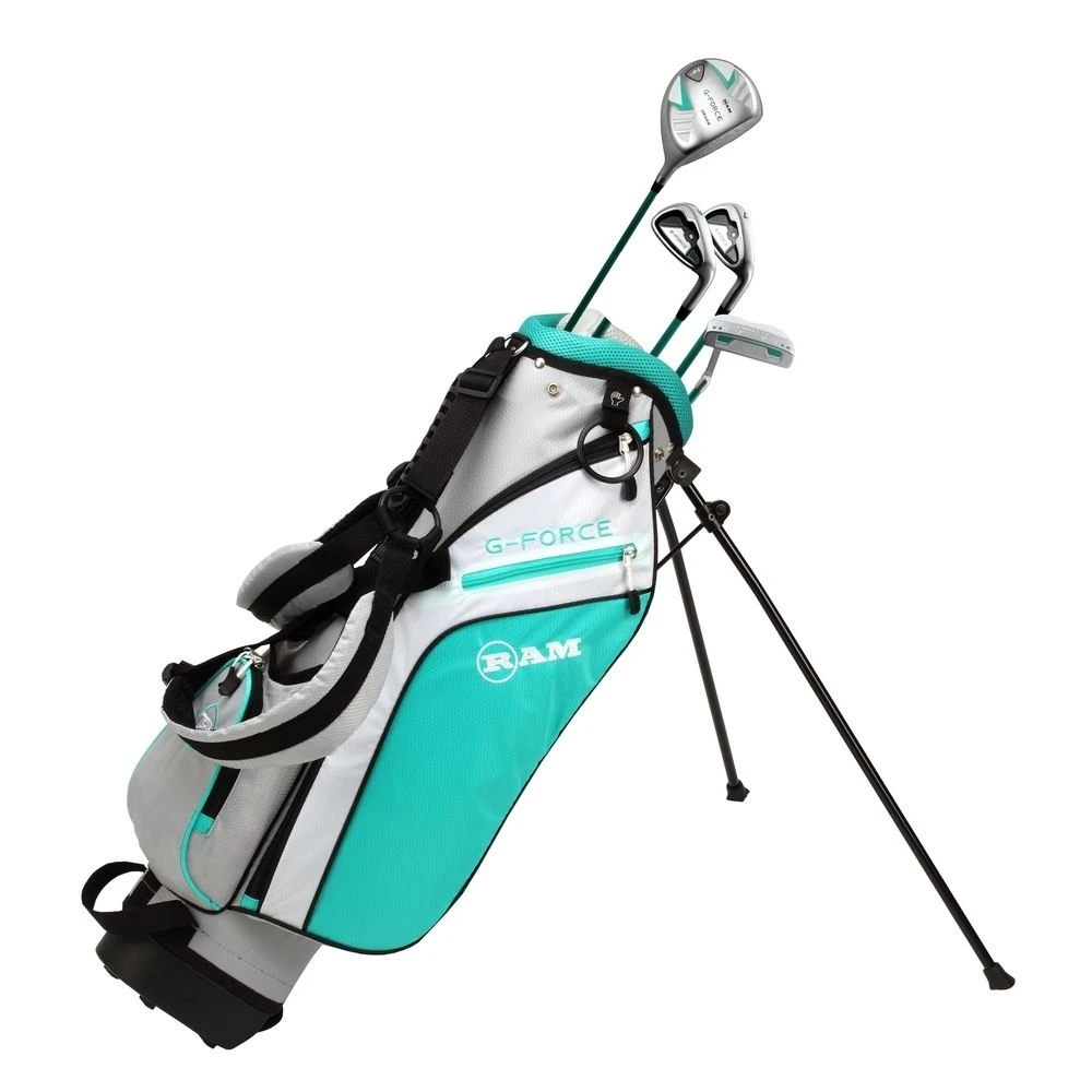 Ram Golf Junior G-Force Girls Golf Clubs Set With Bag, Left Hand 9 Ram Golf Junior G-Force Girls Golf Clubs Set With Bag, Left Hand - Image 7