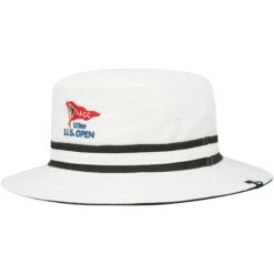 Men's 2023 U.S. Open Ahead White Nicklaus Bucket Hat
