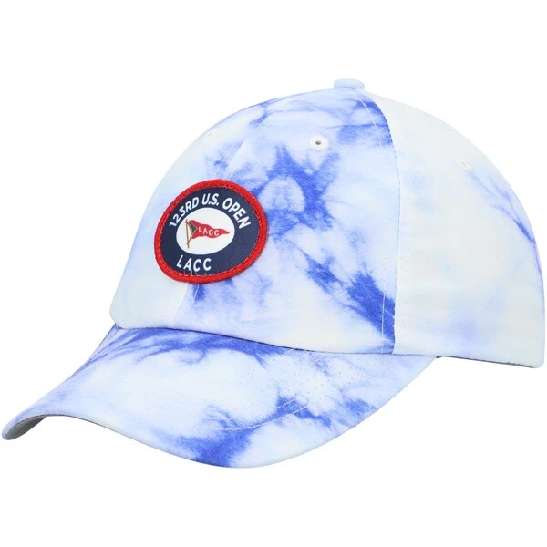 Men's 2023 U.S. Open Imperial Blue Tie-Dye Adjustable Hat 4 Men's 2023 U.S. Open Imperial Blue Tie-Dye Adjustable Hat - Image 2