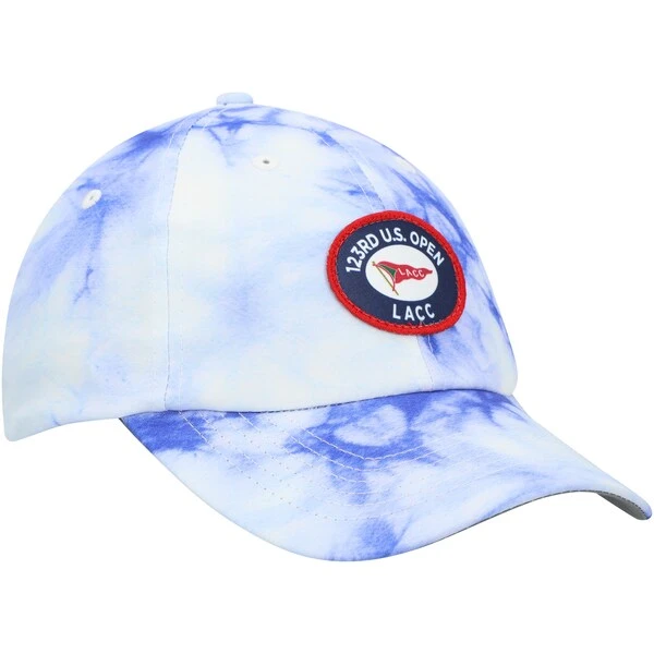 Men's 2023 U.S. Open Imperial Blue Tie-Dye Adjustable Hat 6 Men's 2023 U.S. Open Imperial Blue Tie-Dye Adjustable Hat - Image 4
