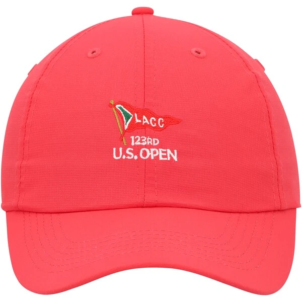 Men's 2023 U.S. Open Imperial Red Performance Adjustable Hat 5 Men's 2023 U.S. Open Imperial Red Performance Adjustable Hat - Image 3
