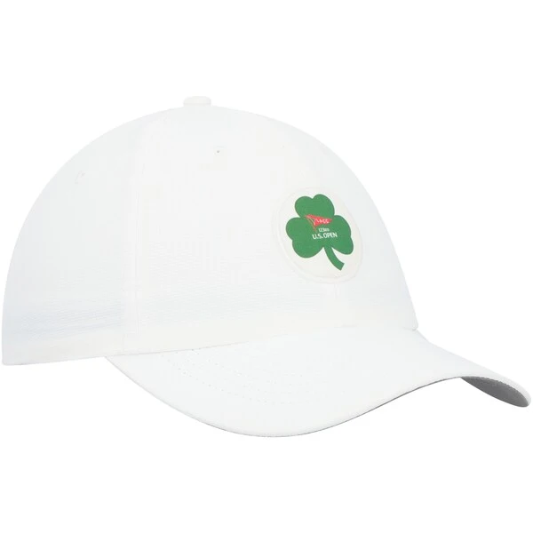 Men's 2023 U.S. Open Imperial White Shamrock Adjustable Hat 6 Men's 2023 U.S. Open Imperial White Shamrock Adjustable Hat - Image 4