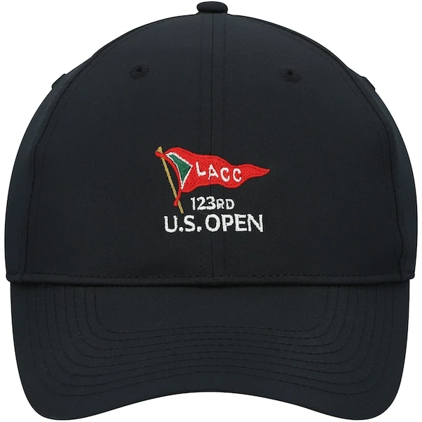 Men's 2023 U.S. Open Nike Black Legacy91 Tech Performance Adjustable Hat 5 Men's 2023 U.S. Open Nike Black Legacy91 Tech Performance Adjustable Hat - Image 3