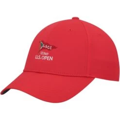 Men's 2023 U.S. Open Nike Red Legacy91 Tech Custom Performance Adjustable Hat