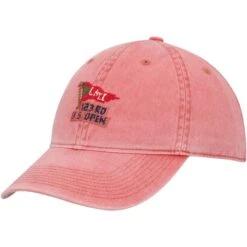 Men's 2023 U.S. Open Smathers & Branson Heather Red Adjustable Hat