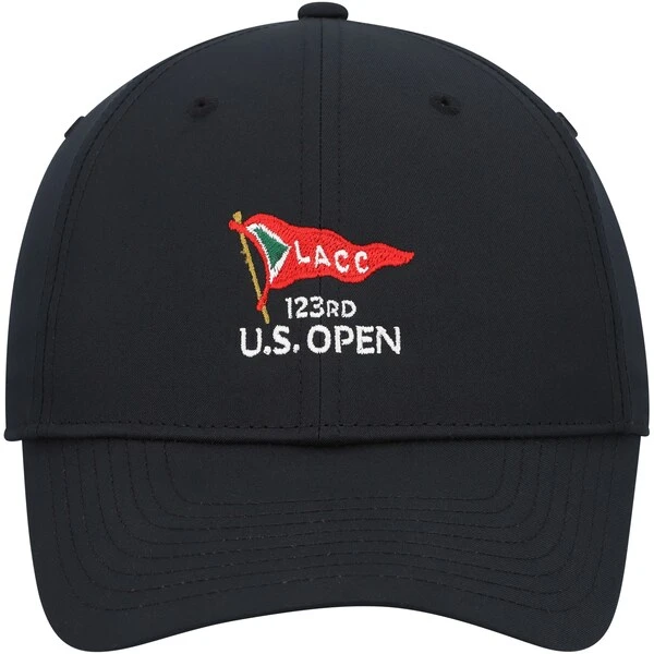 Men's U.S. Open Nike Black Legacy91 Tech Performance Adjustable Hat 5 Men's U.S. Open Nike Black Legacy91 Tech Performance Adjustable Hat - Image 3
